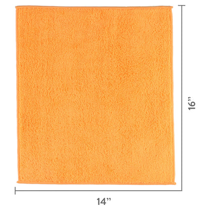 Multipurpose Microfiber Household Cleaning Cloth & Wipe, Multicolor, 12 Count